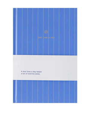 A-Journal One Line A Day - Lavender Stripes