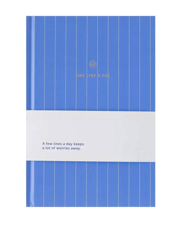 A-Journal One Line A Day - Lavender Stripes