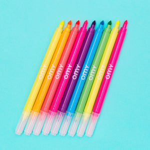 OMY - 9 Dual Tipped Neon Markers