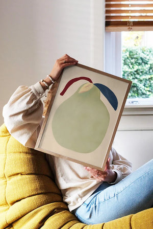 Pear Adise Print - Rochi Lana (30x40cm)