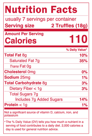 WOW Chocolao! Raspberry Cheesecake Chocolate Truffles - 250g