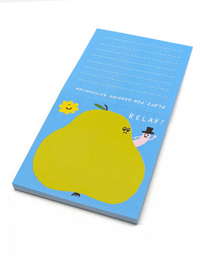 Human Empire Funny Fruits Block Birne Relax!