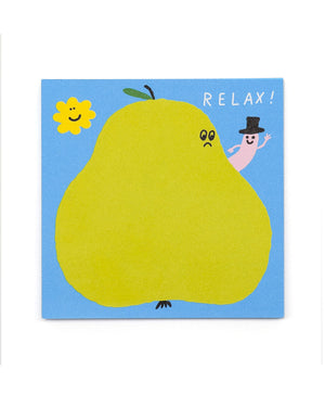 Human Empire Funny Fruits Block Birne Relax!