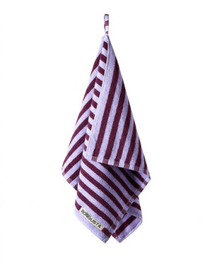 Bongusta Naram Handtuch Wine & Lavender Blue (50x80cm)