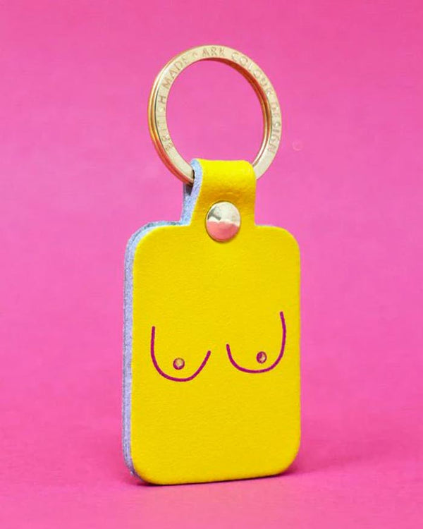Boobs Schlüsselanhänger Bright Yellow