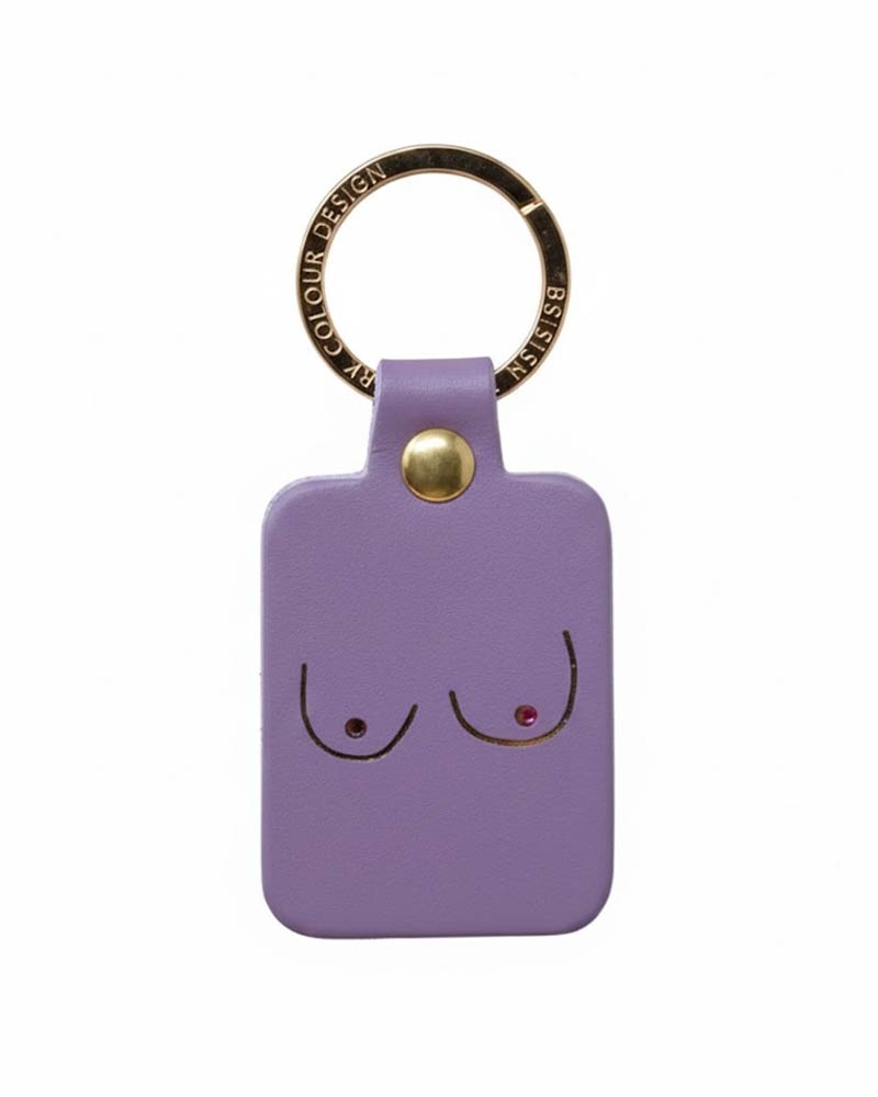Ark Colour Design - Boobs Schlüsselanhänger Lilac