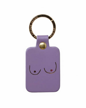 Ark Colour Design - Boobs Schlüsselanhänger Lilac