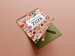 Familienkalender 2026 Ponies & Picnics Anna Katharina Jansen x Nuuk