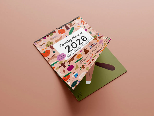 Familienkalender 2026 Ponies & Picnics Anna Katharina Jansen x Nuuk