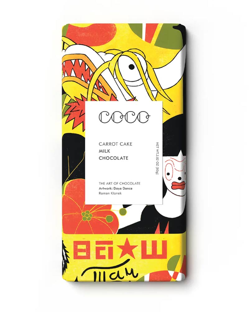Carrot Cake Milk Chocolate (40%) 80g