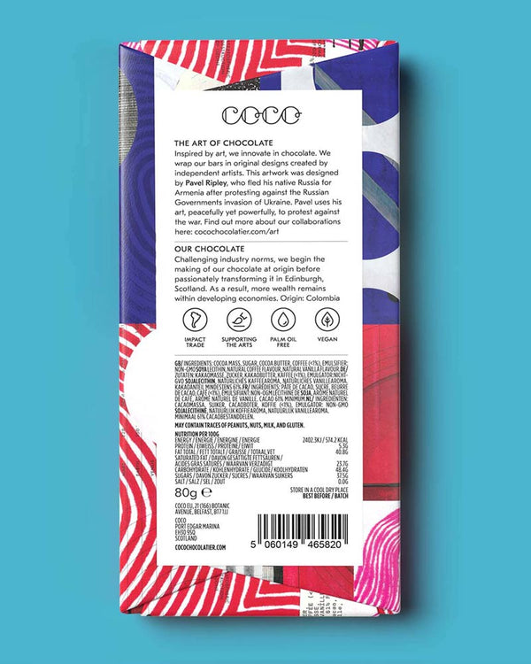 Cold Brew Coffee Dark Chocolate 80g
