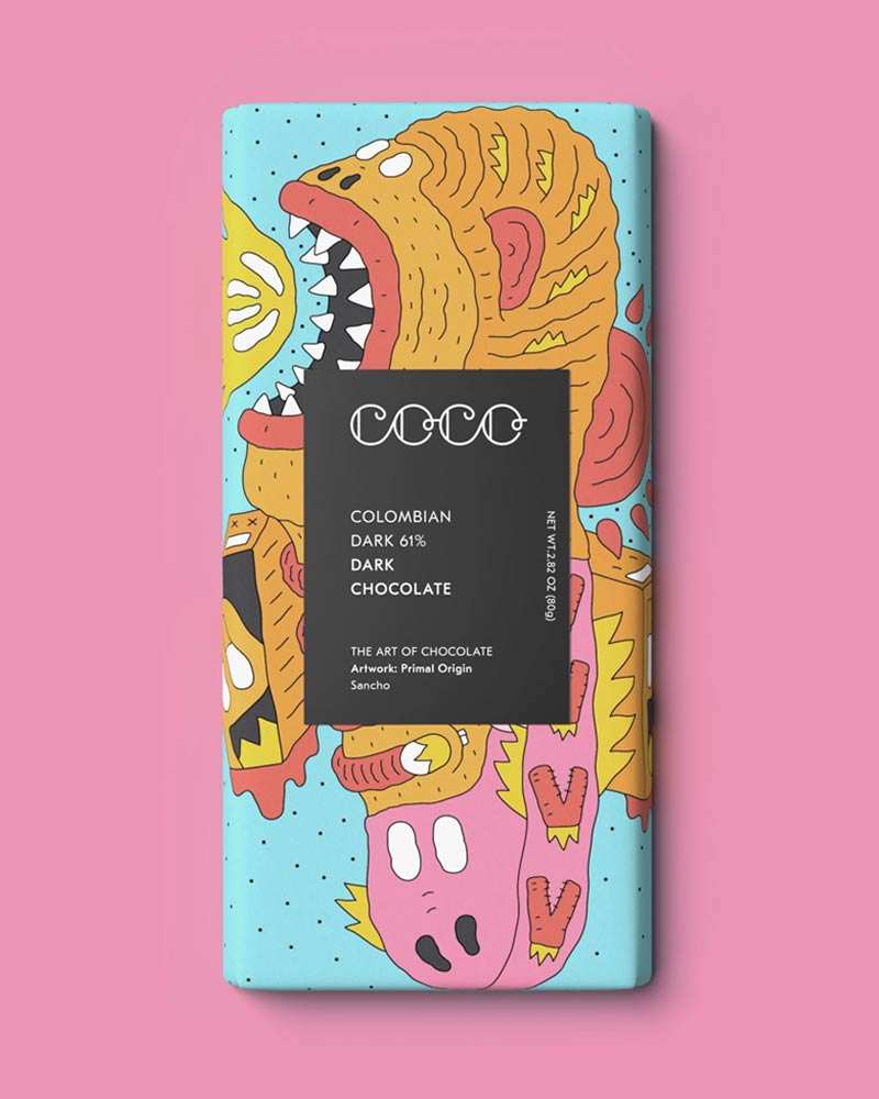 Colombian Dark Chocolate (61%) 80g