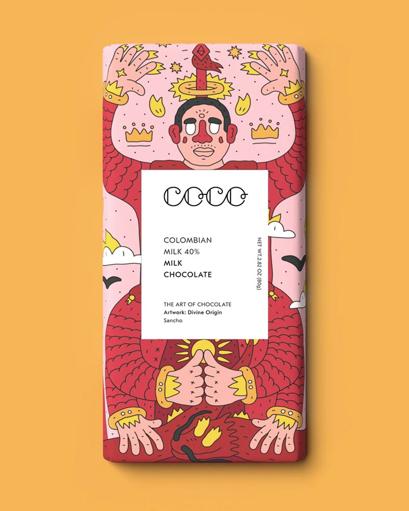 Colombian Milk Chocolate (40%) 80g
