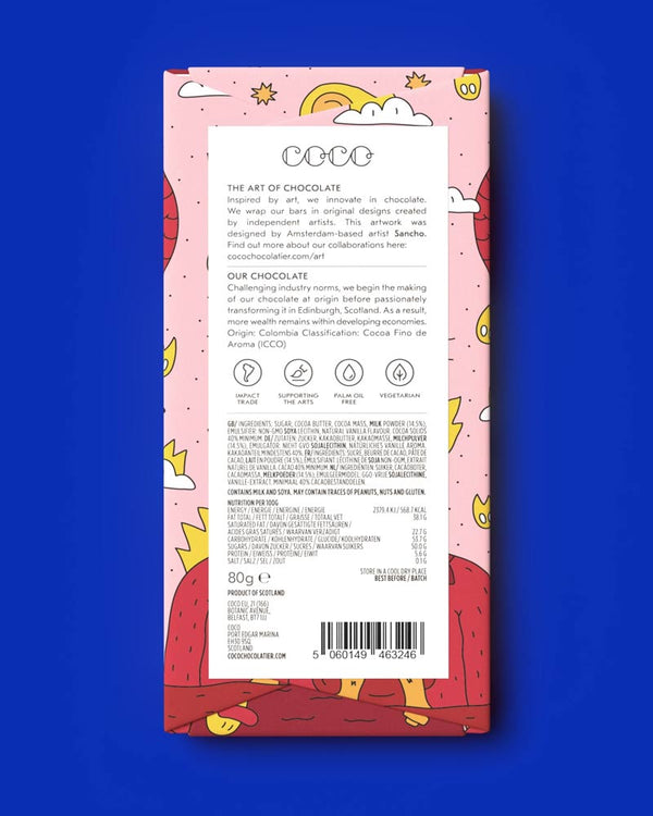 Colombian Milk Chocolate (40%) 80g