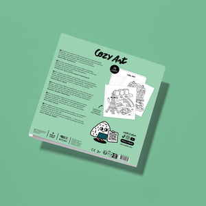 Cozy Art Coloring - Malbuch - Paris