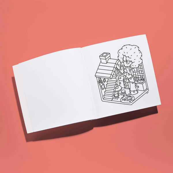 Cozy Art Coloring Notebook - Malbuch - Cozy Yummy Food