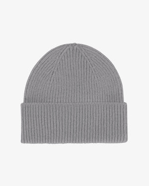 Merino Wool Beanie Heather Grey