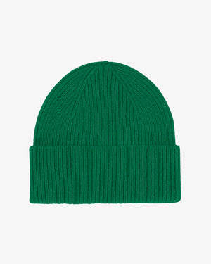Merino Wool Beanie Kelly Green