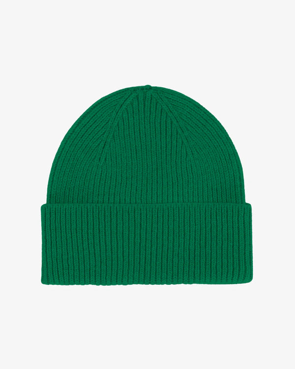 Merino Wool Beanie Kelly Green