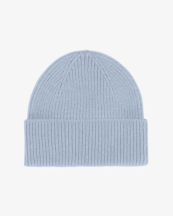 Merino Wool Beanie Polar Blue