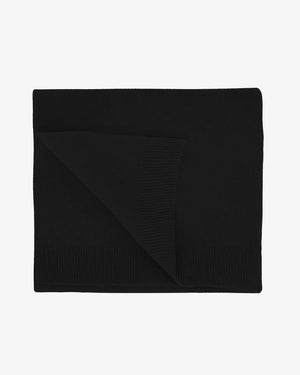 Merino Wool Schal Deep Black