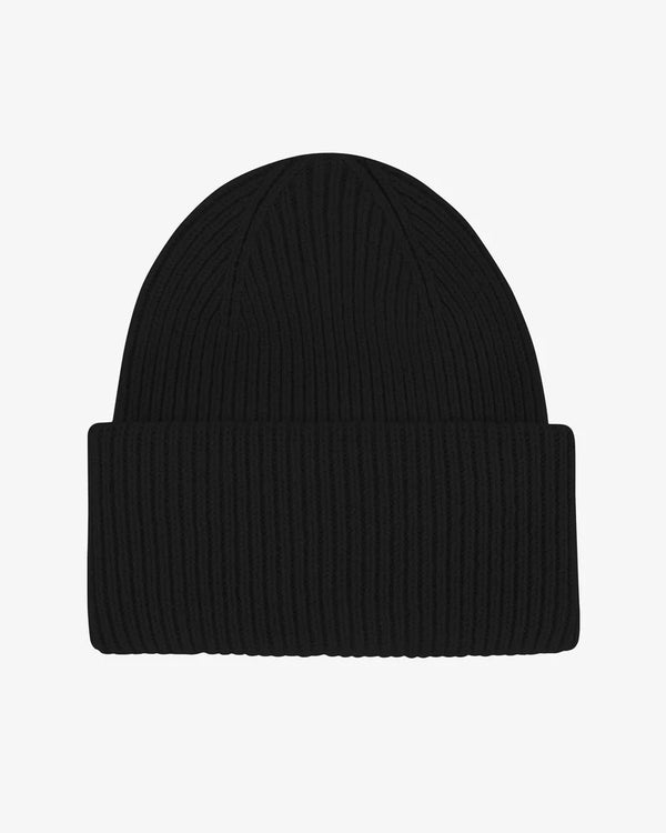 Merino Wool Hat Deep Black