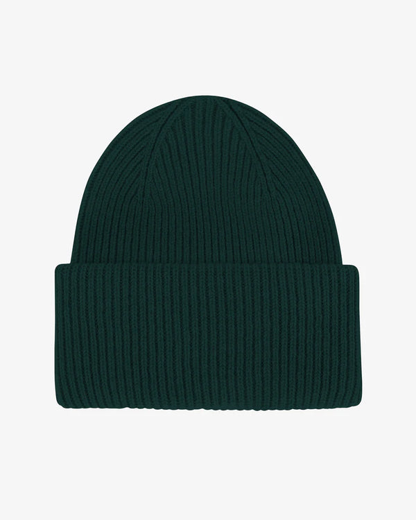 Merino Wool Hat Emerald Green