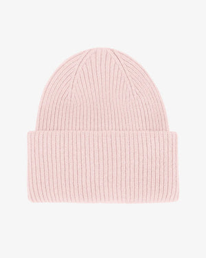 Merino Wool Hat Faded Pink