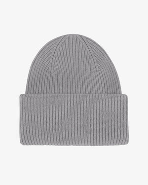 Merino Wool Hat Heather Grey