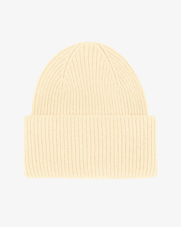 Merino Wool Hat Soft Yellow