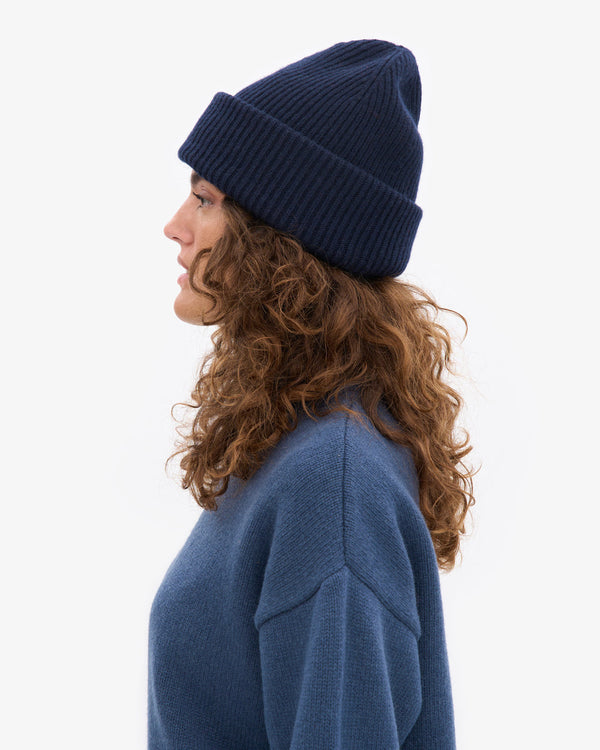 Colorful Standard - Merino Wool Hat Navy Blue