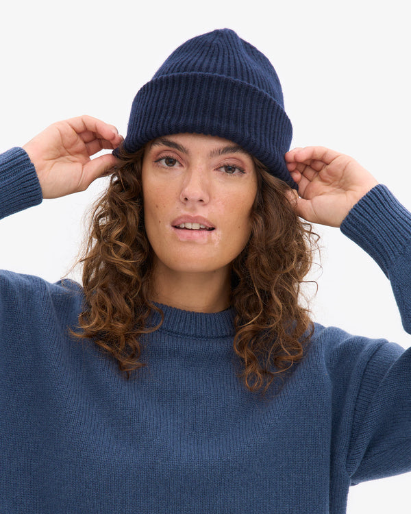 Colorful Standard - Merino Wool Hat Navy Blue