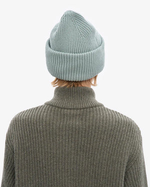 Merino Wool Hat Steel Blue