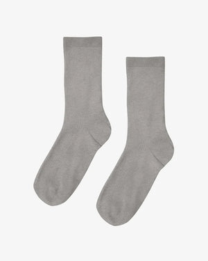 Classic Organic Socks Heather Grey