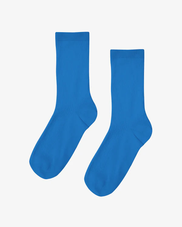 Classic Organic Socks Pacific Blue