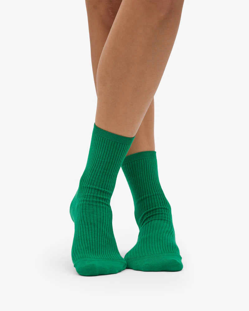 Classic Organic Socks Kelly Green