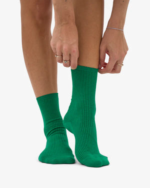 Classic Organic Socks Kelly Green