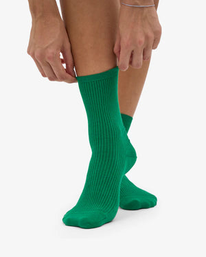Classic Organic Socks Kelly Green