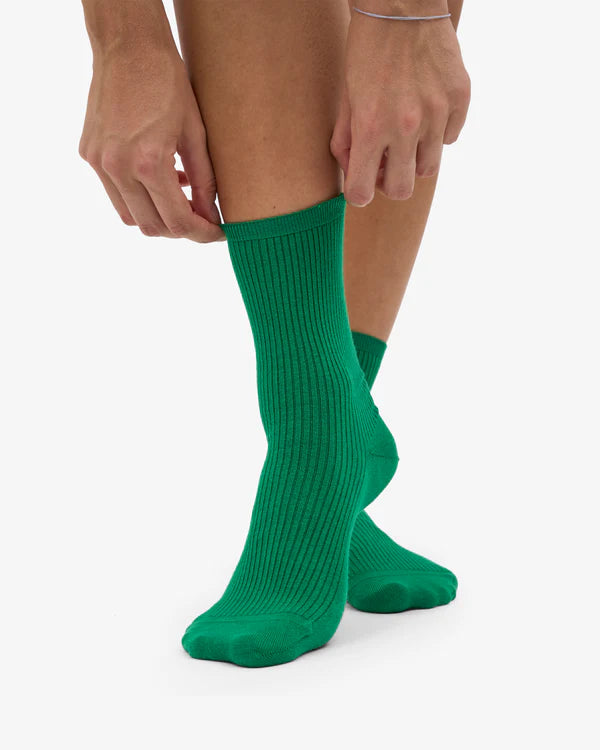 Classic Organic Socks Kelly Green