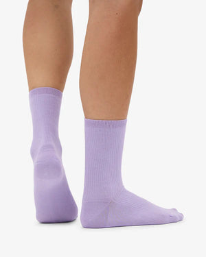 Classic Organic Socks Soft Lavender