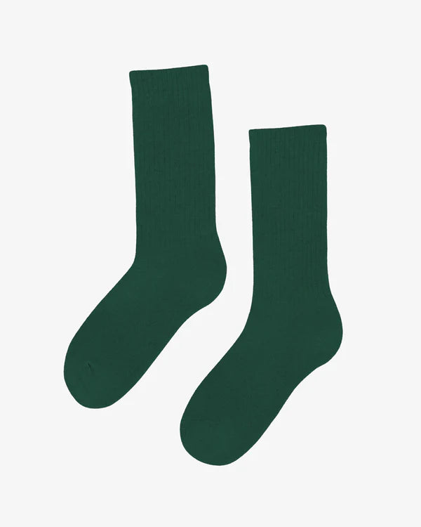 Organic Active Socks Emerald Green