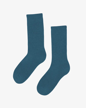 Organic Active Socks Ocean Green