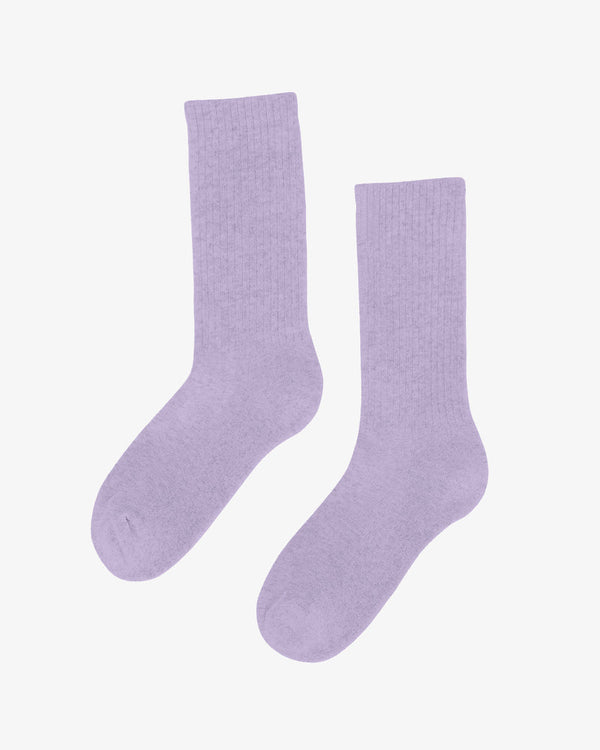 Organic Active Socks Soft Lavender
