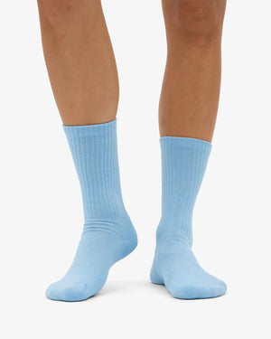 Organic Active Socks Seaside Blue