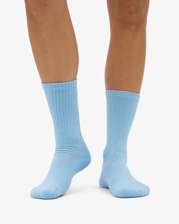 Organic Active Socks Seaside Blue