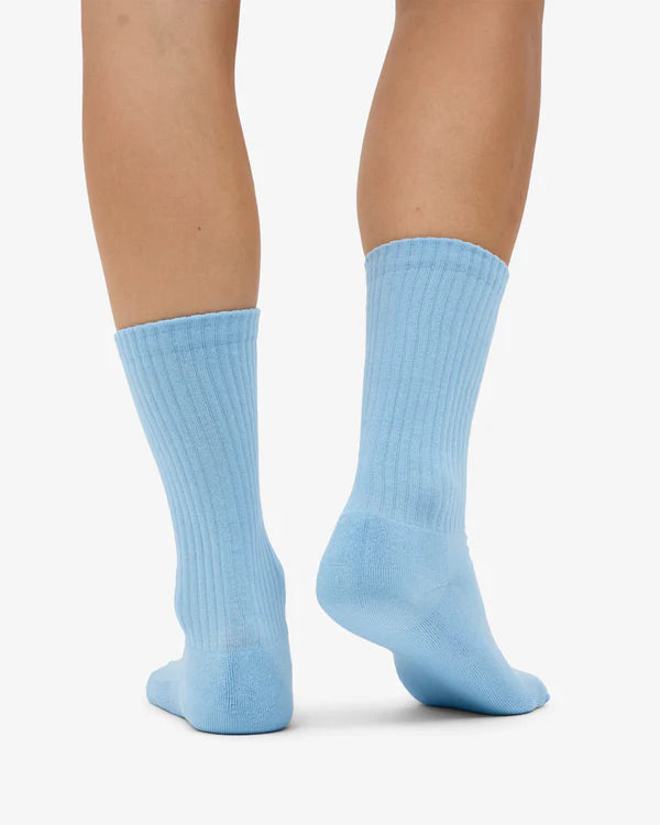 Organic Active Socks Seaside Blue