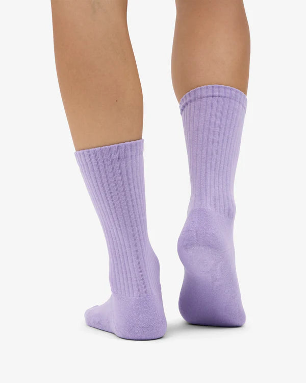 Organic Active Socks Soft Lavender