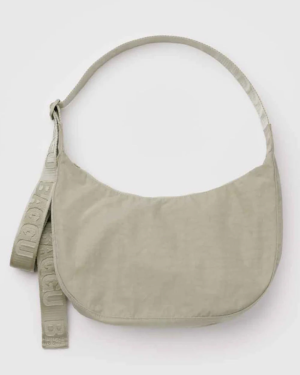 Baggu Medium Nylon Crescent Bag Celadon