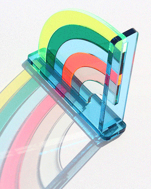 DIY Rainbow True Colors