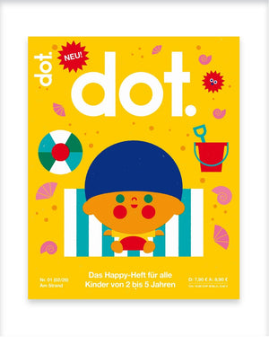 dot. Happy-Heft Nr. 1 - Am Strand